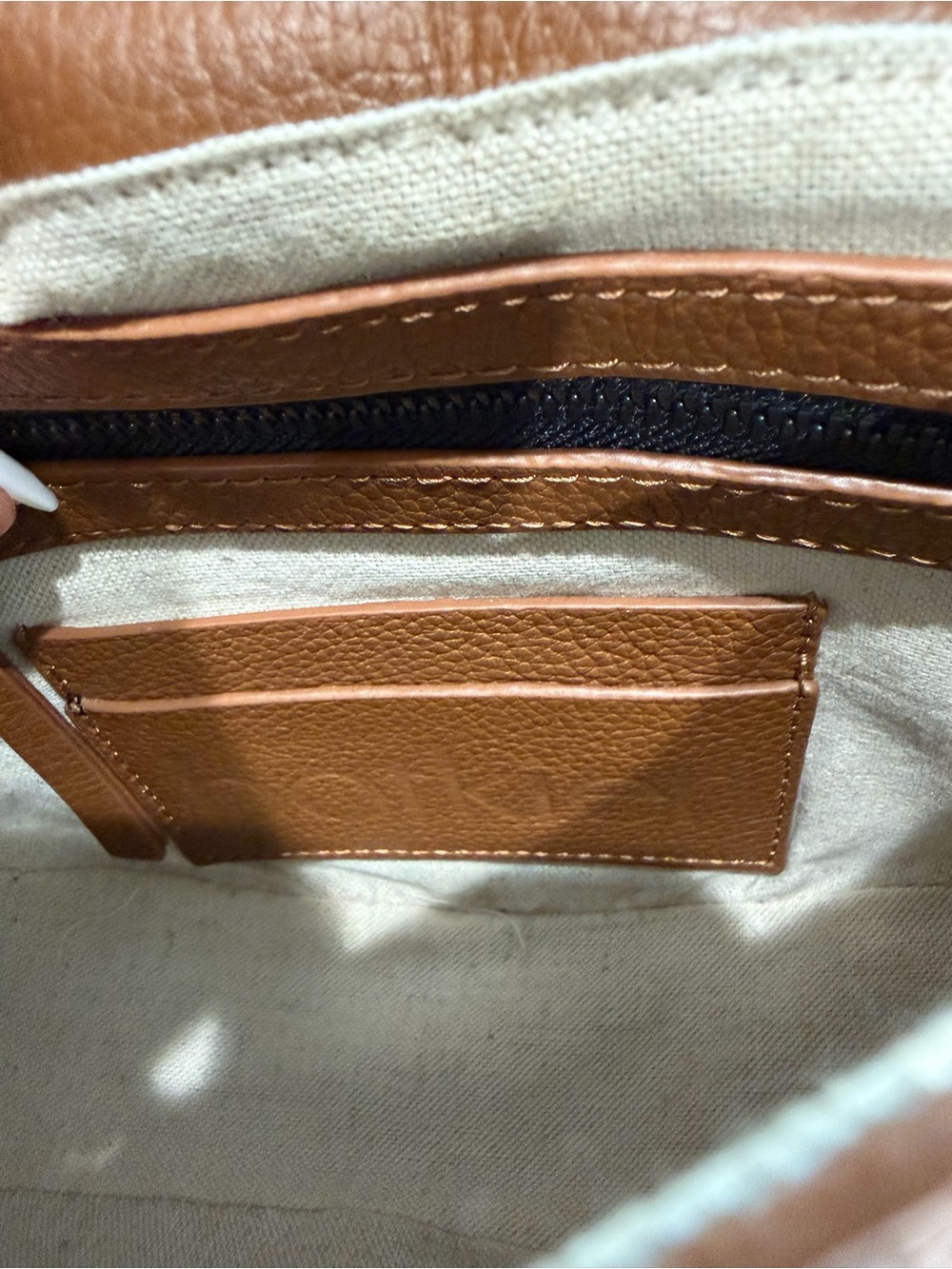 Botkier Brown Pebbled Leather Crossbody Saddle Bag - Picture 6 of 6